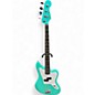 Used Fender Mark Hoppus Signature Jazz Bass Surf Green Electric Bass Guitar thumbnail