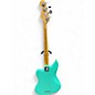 Used Fender Mark Hoppus Signature Jazz Bass Surf Green Electric Bass Guitar