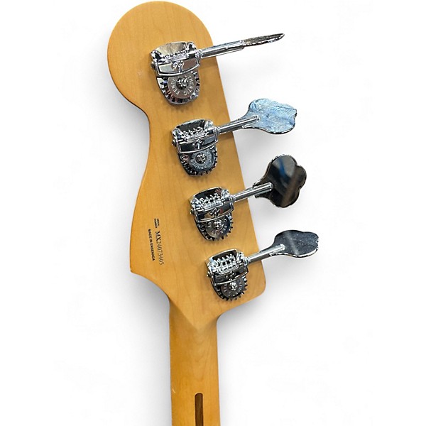 Used Fender Mark Hoppus Signature Jazz Bass Surf Green Electric Bass Guitar