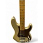 Used Fender Deluxe Active Precision Bass Antique Gold Electric Bass Guitar