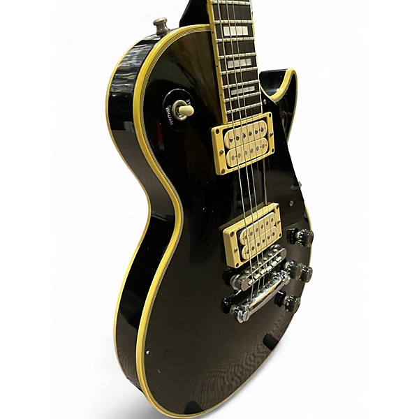 Vintage 1982 Gibson Les Paul Custom Black Solid Body Electric Guitar