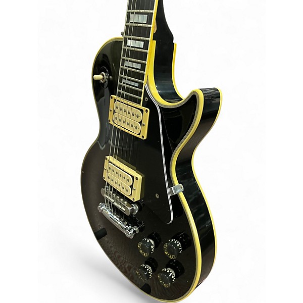 Vintage 1982 Gibson Les Paul Custom Black Solid Body Electric Guitar