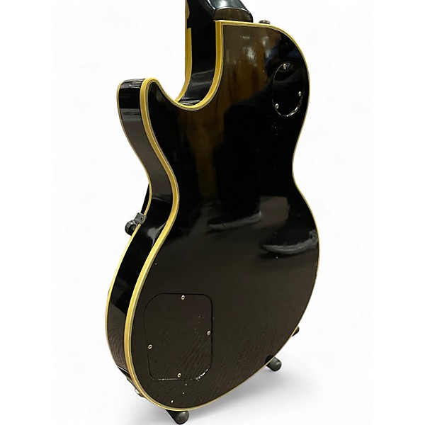 Vintage 1982 Gibson Les Paul Custom Black Solid Body Electric Guitar