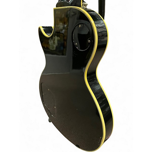 Vintage 1982 Gibson Les Paul Custom Black Solid Body Electric Guitar