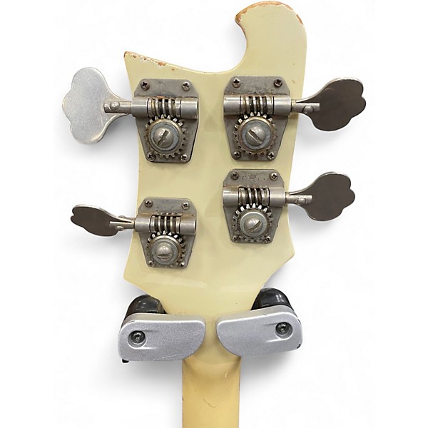 Vintage 1975 Rickenbacker 4001 TUXEDO WHITE Electric Bass Guitar