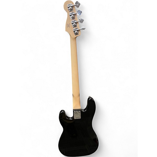 Used Squier Precision Bass Black Electric Bass Guitar
