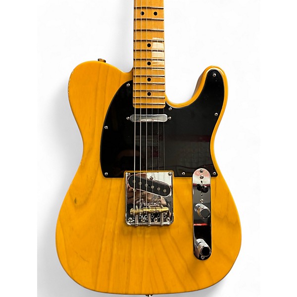 Used Fender American Professional Telecaster Blonde Solid Body Electric Guitar