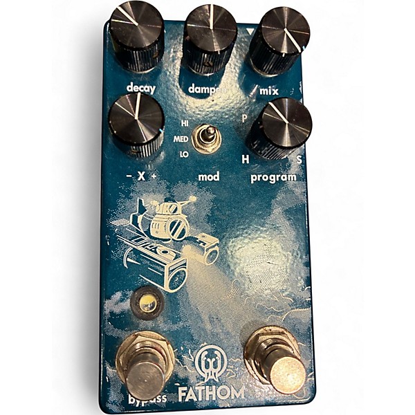 Used Walrus Audio Fathom Reverb Effect Pedal