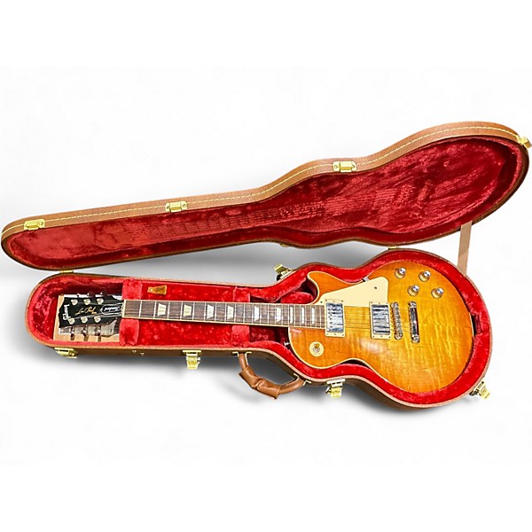 Used Gibson Les Paul Standard 1960S Neck UNBURST Solid Body Electric Guitar