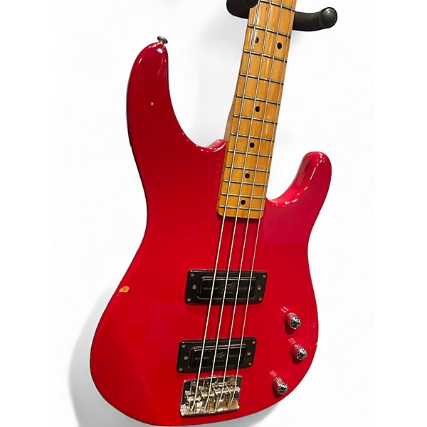 Vintage 1980s Peavey FOUNDATION RED Electric Bass Guitar