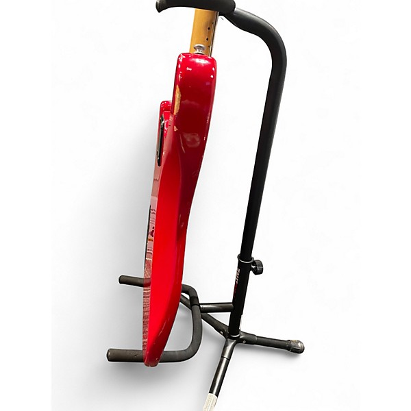 Vintage 1980s Peavey FOUNDATION RED Electric Bass Guitar