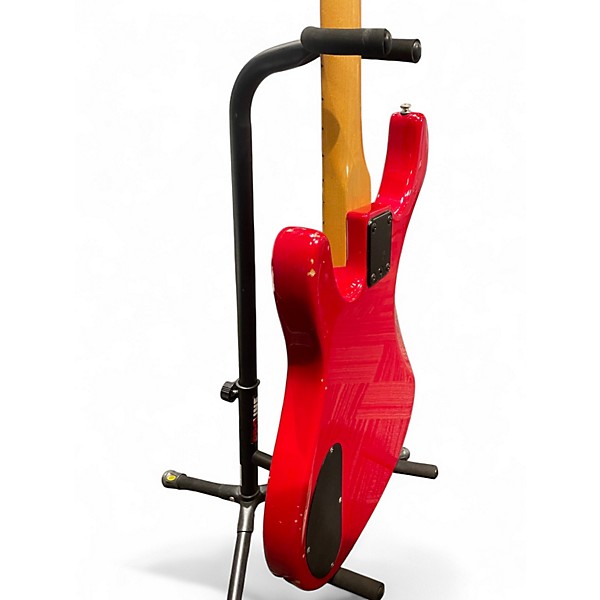 Vintage 1980s Peavey FOUNDATION RED Electric Bass Guitar