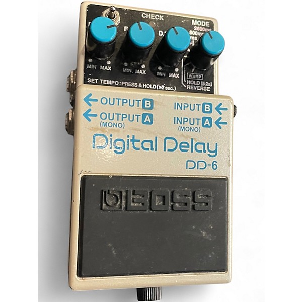 Used BOSS DD6 Digital Delay Effect Pedal