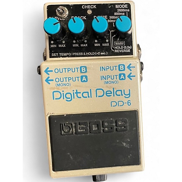 Used BOSS DD6 Digital Delay Effect Pedal