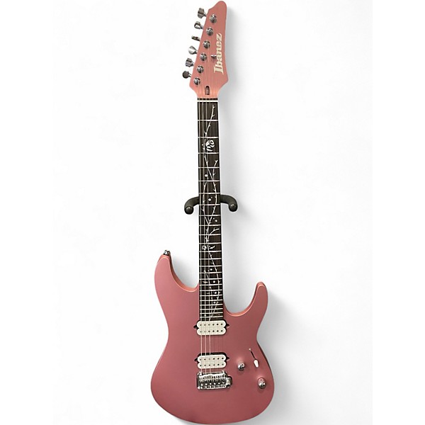 Used Ibanez TOD10 Tim Henson Signature Metallic Mauve Solid Body Electric Guitar