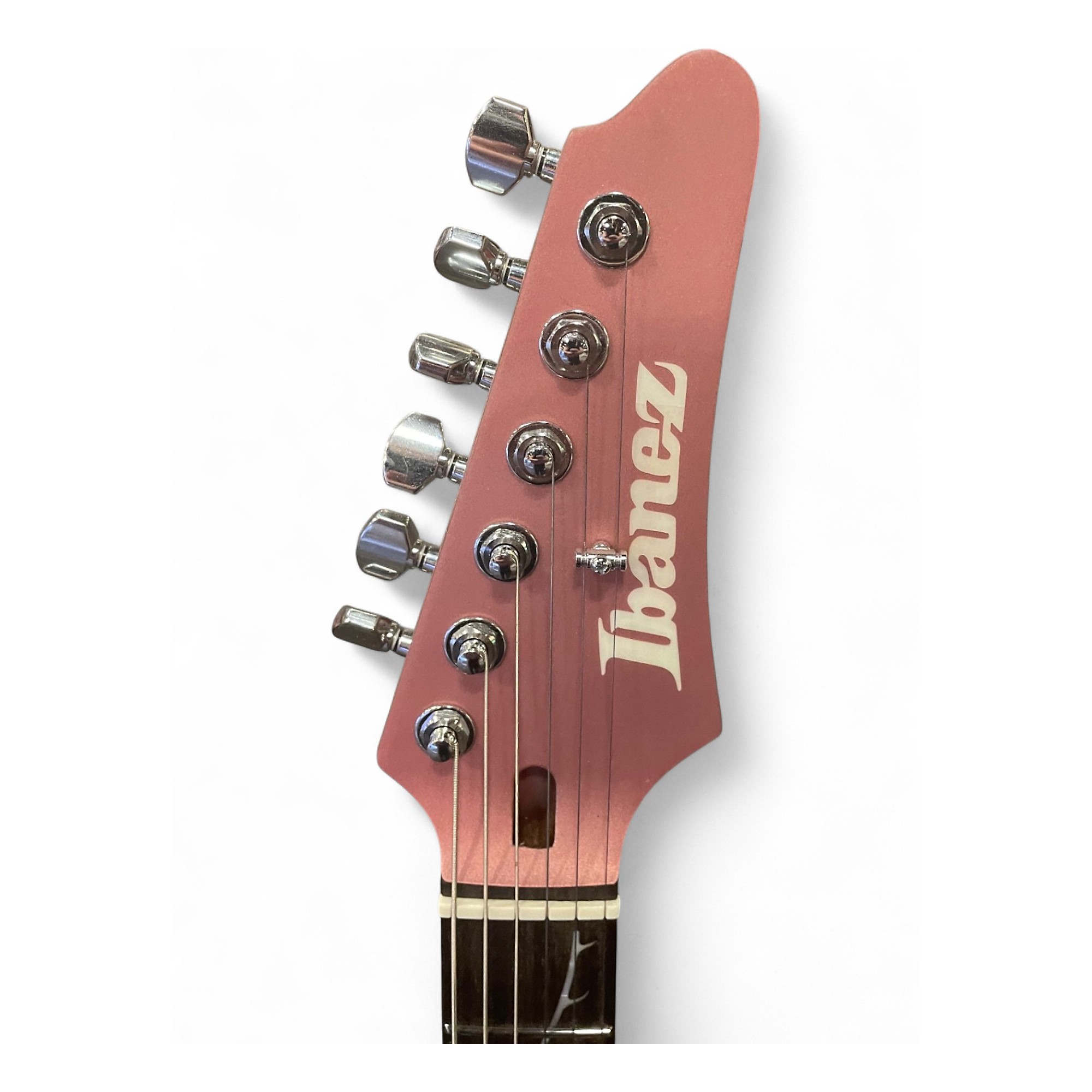 Used Ibanez TOD10 Tim Henson Signature Metallic Mauve Solid Body