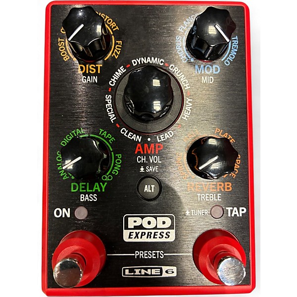 Used Line 6 Pocket Pod Express Amp Modeler Effect Processor