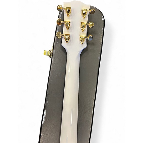 Used Epiphone INSPIRED BY GIBSON LES PAUL CUSTOM Alpine White Solid Body Electric Guitar