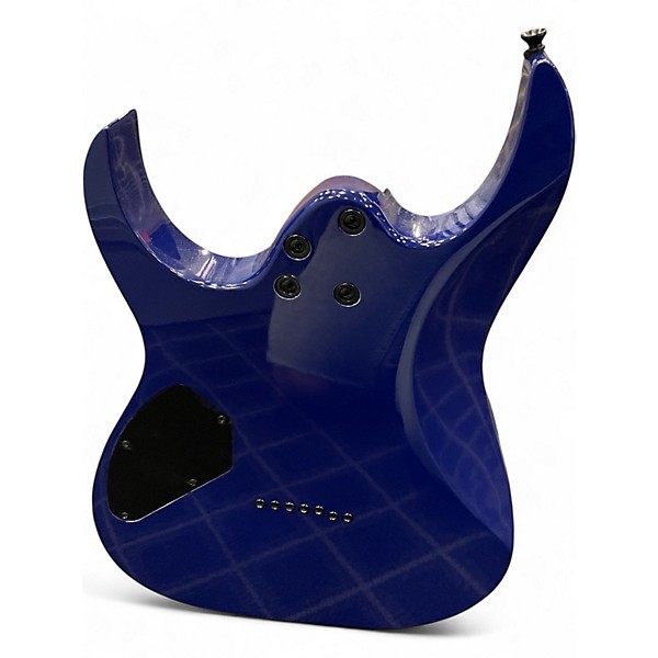 Used Ibanez Gio 7 string Blue Solid Body Electric Guitar