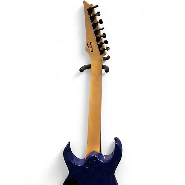 Used Ibanez Gio 7 string Blue Solid Body Electric Guitar