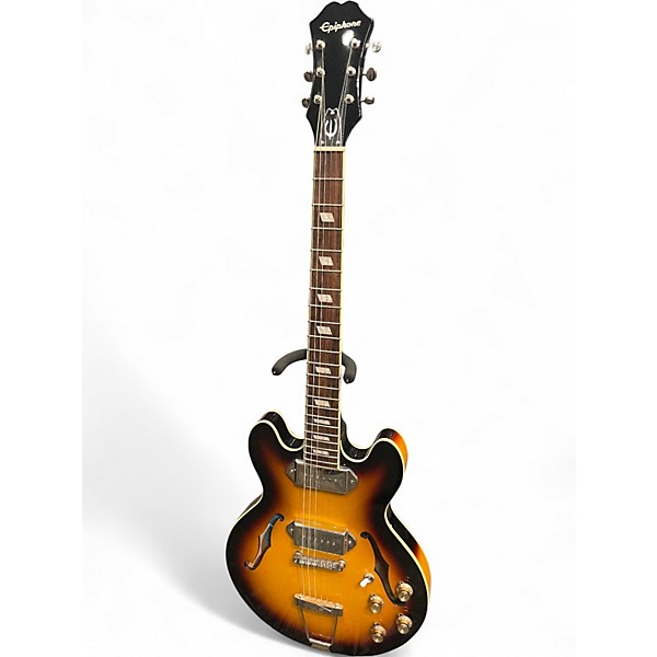 Used Epiphone CASINO COUPE VS 3 Color Sunburst Hollow Body Electric Guitar
