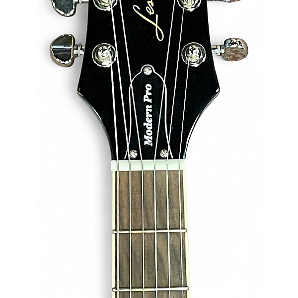 Used Epiphone LES PAUL MODERN PRO PACIFIC BLUE Solid Body Electric Guitar