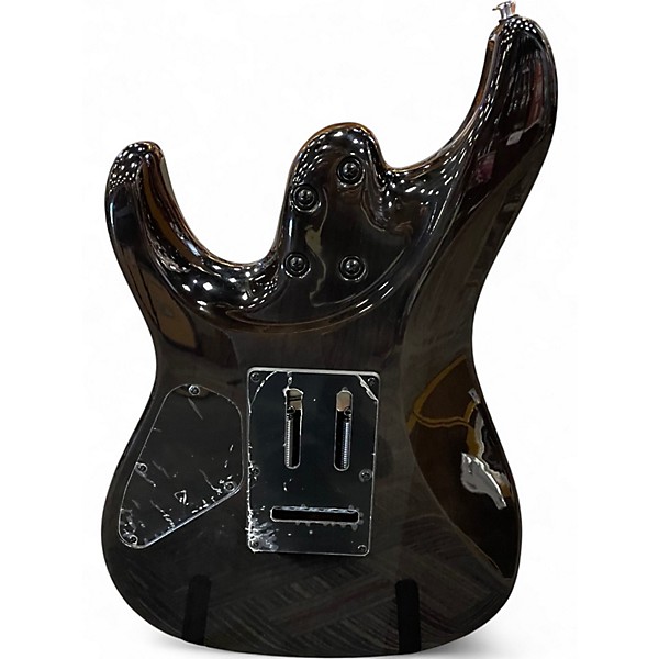 Used Ibanez AZ24SF1F Trans Black Solid Body Electric Guitar