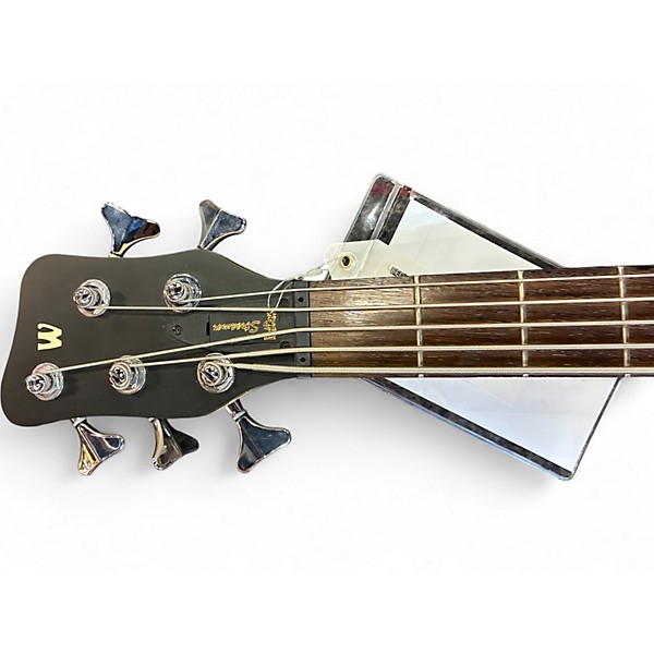 Used Warwick ROCK BASS STREAMER Amber Electric Bass Guitar