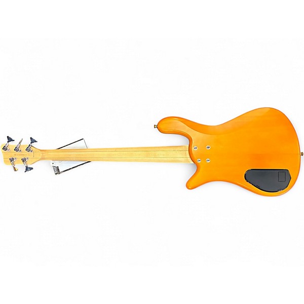 Used Warwick ROCK BASS STREAMER Amber Electric Bass Guitar