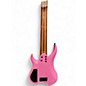Used 2022 Legator G8FP Shocking Pink Solid Body Electric Guitar
