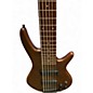 Used Ibanez GSR206 6 String Flat Walnut Electric Bass Guitar thumbnail