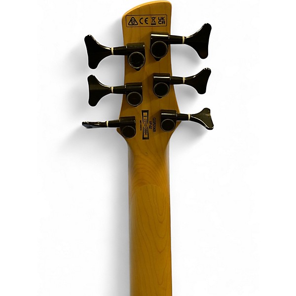Used Ibanez GSR206 6 String Flat Walnut Electric Bass Guitar