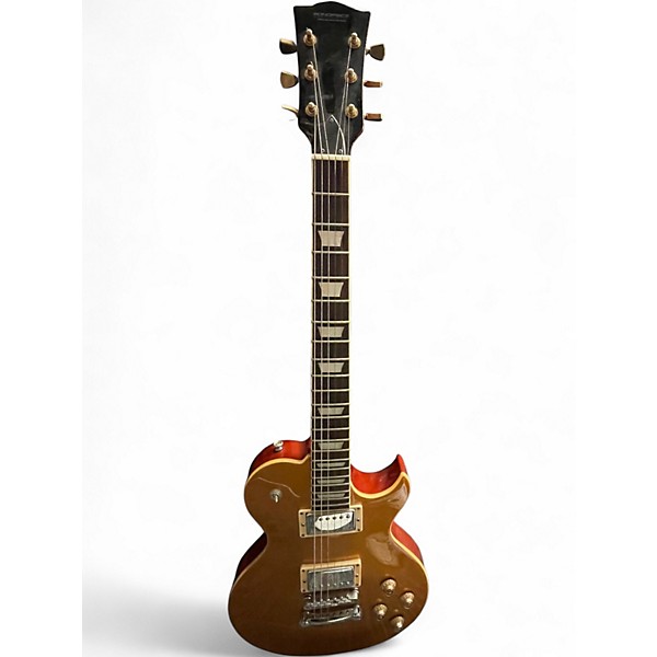 Used Monoprice Indio 66 DLX Plus Gold Top Solid Body Electric Guitar