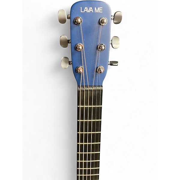 Used LAVA MUSIC L2 Blue Acoustic Electric Guitar