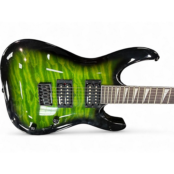 Used Jackson JS32 Dinky 2 Tone Sunburst Solid Body Electric Guitar