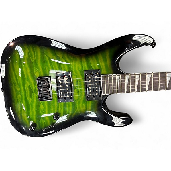 Used Jackson JS32 Dinky 2 Tone Sunburst Solid Body Electric Guitar