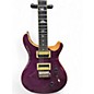 Used PRS SE Custom 24 Trans Purple Solid Body Electric Guitar