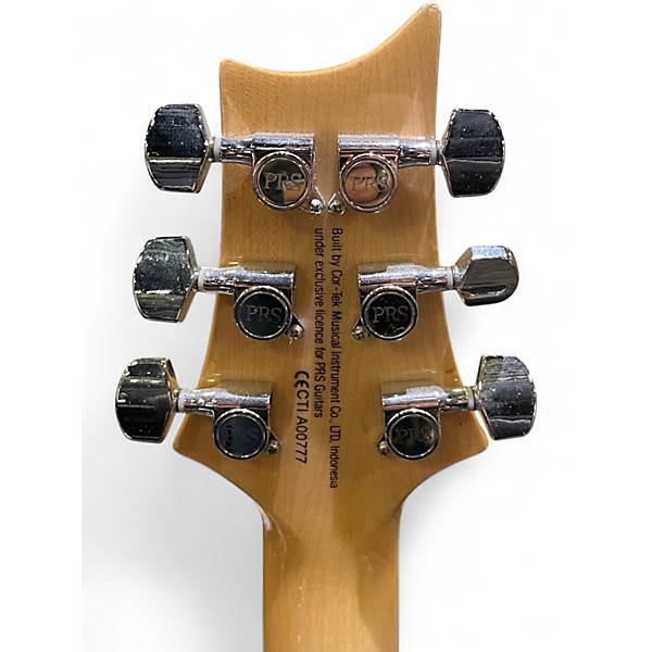 Used PRS SE Custom 24 Trans Purple Solid Body Electric Guitar