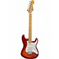 Used Fender Standard Stratocaster HSS Plus Top Aged Cherry Burst Solid Body Electric Guitar thumbnail