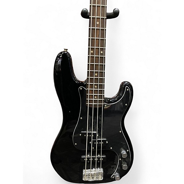 Used Squier Affinity Precision Bass Gloss Black Electric Bass Guitar
