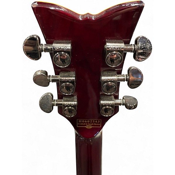 Used Schecter Guitar Research S-1 ELITE Black Cherry black cherry Solid Body Electric Guitar