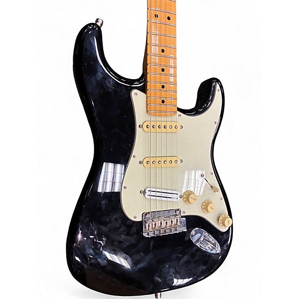 Used Fender American Professional II Stratocaster Black Solid Body Electric Guitar