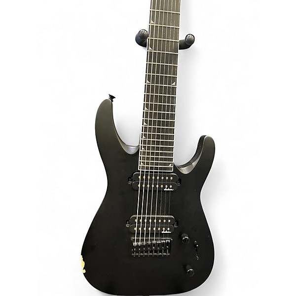 Used Jackson JS32-8 Dinky DKA 8 String Matte Black Solid Body Electric Guitar