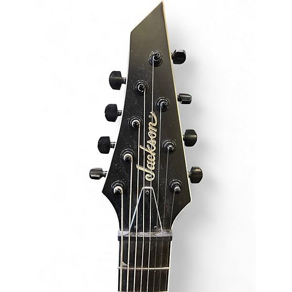 Used Jackson JS32-8 Dinky DKA 8 String Matte Black Solid Body Electric Guitar
