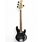 Used Sterling by Music Man Stingray RAY4 Black Electric Bass Guitar thumbnail