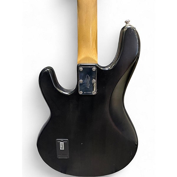 Used Sterling by Music Man Stingray RAY4 Black Electric Bass Guitar