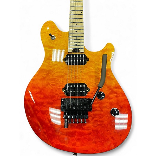 Used EVH Wolfgang Standard Amber Solid Body Electric Guitar