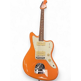 Used Fender Jazzmaster Pacific Peach Solid Body Electric Guitar