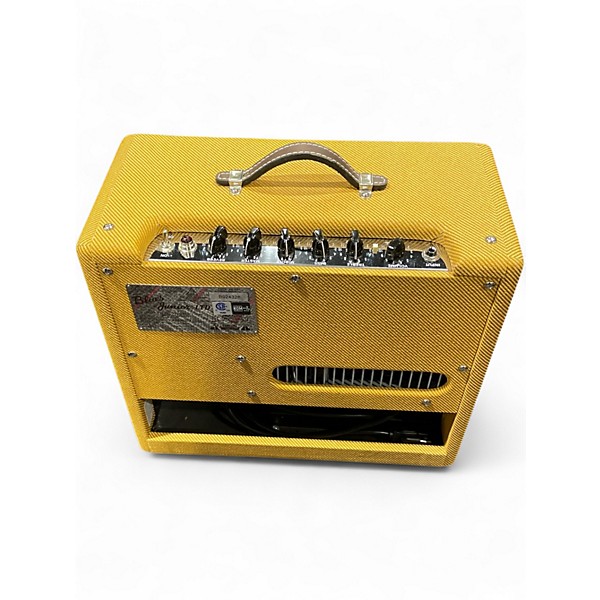 Used Fender Blues Junior Lacquered Tweeds Tube Guitar Combo Amp