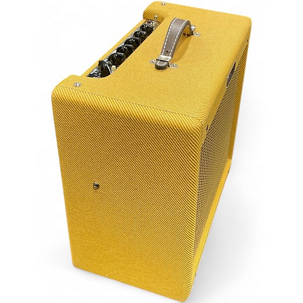 Used Fender Blues Junior Lacquered Tweeds Tube Guitar Combo Amp